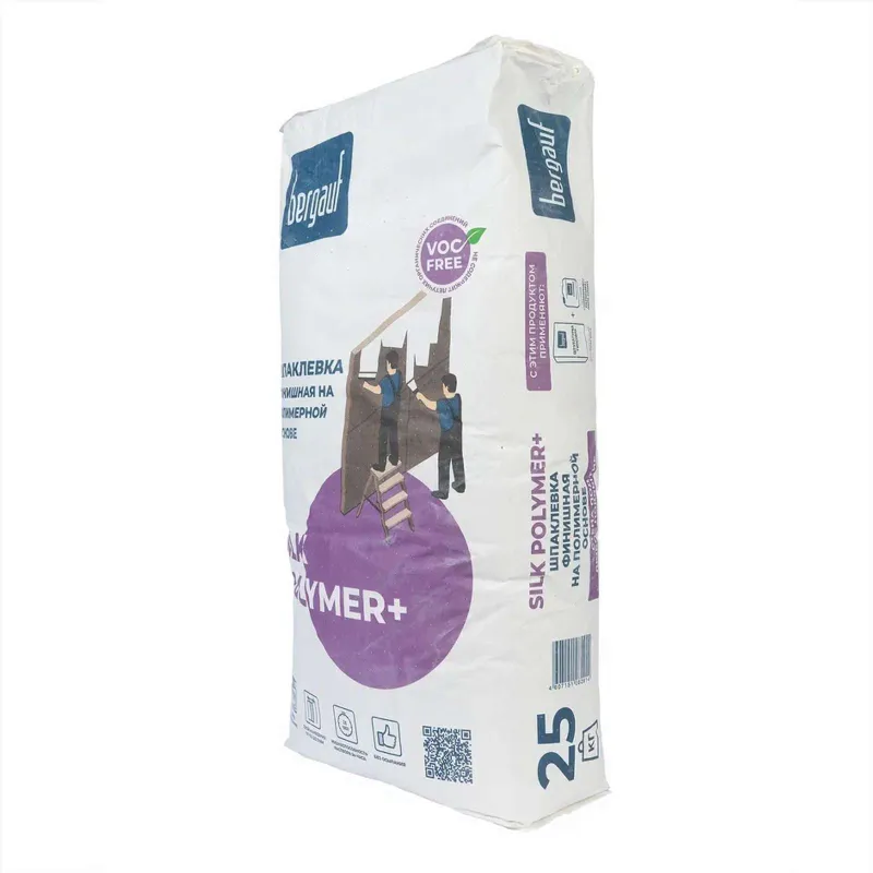 Шпаклевка полимерная финишная Bergauf Silk Polymer+ 25 кг_1