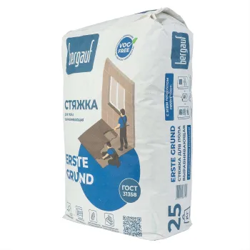 Изображение товара Стяжка пола Bergauf Erste Grund М-200 25 кг для ровных покрытий Изображение товара Стяжка пола Bergauf Erste Grund М-200 25 кг для ровных покрытий