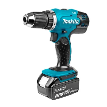 Изображение товара Дрель-шуруповерт Makita DDF453RFE 18В 2х3 Ач с кейсом Изображение товара Дрель-шуруповерт Makita DDF453RFE 18В 2х3 Ач с кейсом