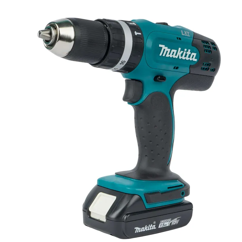 Шуруповерт ударный 18В 2х1,5Ач DHP453SYE Makita_1