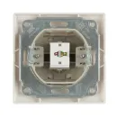 Розетка компьютерная RJ45 5E Кварта белая IP20 IEK_4
