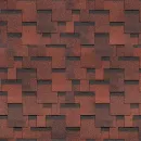 Гибкая черепицаShinglas Финский Аккорд, Красная_1