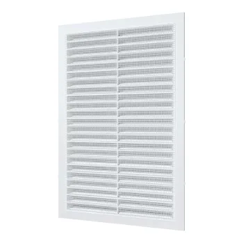 Изображение товара Решетка вентиляционная 240х170 мм белая ERA для вентиляции из ABS пластика Изображение товара Решетка вентиляционная 240х170 мм белая ERA для вентиляции из ABS пластика