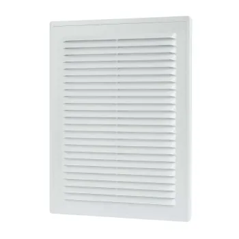 Изображение товара Решётка вентиляционная 250х180 мм ERA с наклонными жалюзи белая Изображение товара Решётка вентиляционная 250х180 мм ERA с наклонными жалюзи белая