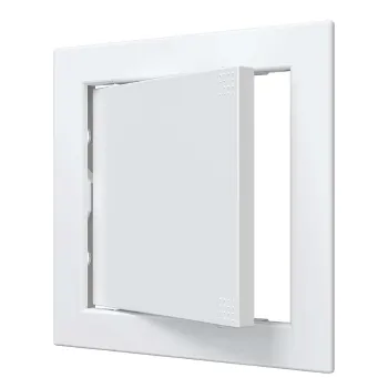 Изображение товара Лючок Д 150х150 мм пластиковый для коммуникаций с нажимным замком Изображение товара Лючок Д 150х150 мм пластиковый для коммуникаций с нажимным замком