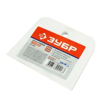 Изображение товара Шпатель резиновый Зубр 100 мм для малярных работ Изображение товара Шпатель резиновый Зубр 100 мм для малярных работ