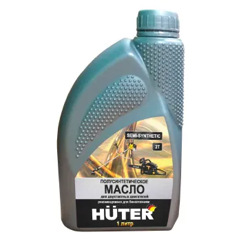 Изображение товара Масло полусинтетическое Huter для двухтактных двигателей 1 л Изображение товара Масло полусинтетическое Huter для двухтактных двигателей 1 л