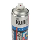 Грунт-эмаль аэрозольная для пластика Kudo серая матовая 0,52л_4