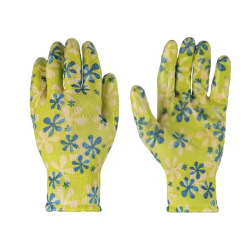 Изображение товара Нейлоновые перчатки с нитрильным покрытием для садовых и хозяйственных работ Изображение товара Нейлоновые перчатки с нитрильным покрытием для садовых и хозяйственных работ