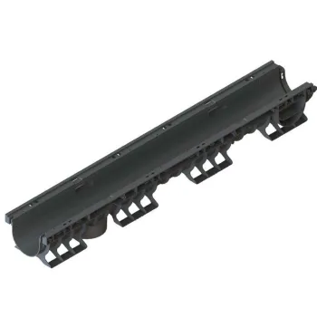 Изображение товара Водоотводный пластиковый лоток Standartpark PolyMax Basic 1000х120х160 мм Изображение товара Водоотводный пластиковый лоток Standartpark PolyMax Basic 1000х120х160 мм