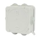 Коробка уравнивания потенциалов накладная серая IP55 85x85x40мм Hegel_3