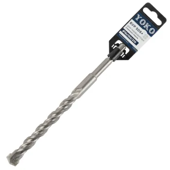 Изображение товара Бур SDS+ 16х150/210 мм Yoko для бетона кирпича и камня высокой точности Изображение товара Бур SDS+ 16х150/210 мм Yoko для бетона кирпича и камня высокой точности