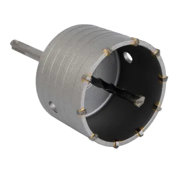 Изображение товара Коронка буровая SDS+ 80 мм по бетону и кирпичу Йоко, разборная Изображение товара Коронка буровая SDS+ 80 мм по бетону и кирпичу Йоко, разборная