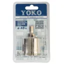Коронка алмазная Yoko по кафелю и стеклу 45 мм с центрирующим сверлом_1
