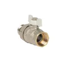 Кран шаровый со сгоном HLV 3/4" бабочка_3