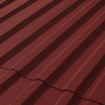 Изображение товара Профнастил МП20 1150x2000 мм 0,45 мм RAL 3005 красное вино Изображение товара Профнастил МП20 1150x2000 мм 0,45 мм RAL 3005 красное вино