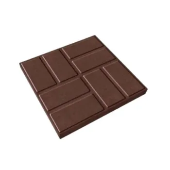 Изображение товара Плитка тротуарная полимерпесчаная 250х250х20мм коричневая NeoКомпозит Изображение товара Плитка тротуарная полимерпесчаная 250х250х20мм коричневая NeoКомпозит