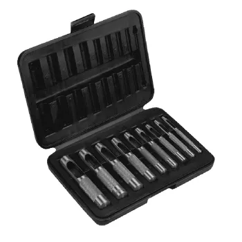 Изображение товара Набор пробойников Topex, 3-12 мм, 9 шт - качественный ручной инструмент Изображение товара Набор пробойников Topex, 3-12 мм, 9 шт - качественный ручной инструмент