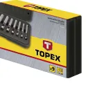 Набор пробойников Topex, 3-12 мм, 9 шт_2
