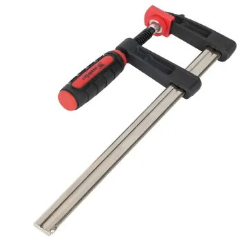 Изображение товара Струбцина F-образная Matrix 50x200 мм двухкомпонентная ручка для фиксации Изображение товара Струбцина F-образная Matrix 50x200 мм двухкомпонентная ручка для фиксации