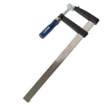 Изображение товара Струбцина F-образная Kroft 80x300 мм для деревометаллических работ Изображение товара Струбцина F-образная Kroft 80x300 мм для деревометаллических работ