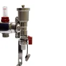 Коллекторная группа Altstream 1" евроконус 3/4" на 9 выходов с расходомерами_2