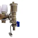 Коллекторная группа Altstream 1" евроконус 3/4" на 9 выходов с расходомерами_3