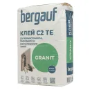 Клей для плитки Bergauf Granit для тяжелых плит С2ТЕ, 25 кг_1
