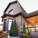Плитка фасадная Технониколь Hauberk 3х250х1000мм кирпич песчаный 2м²_3