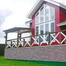 Плитка фасадная Технониколь Hauberk 3х250х1000мм кирпич мраморный 2м²_5