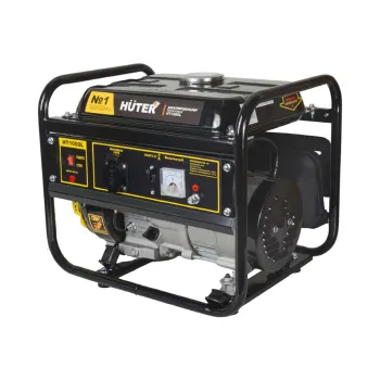 Изображение товара Генератор бензиновый Huter HT1000L с мощностью 1 кВт Изображение товара Генератор бензиновый Huter HT1000L с мощностью 1 кВт