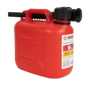 Изображение товара Канистра пластиковая для хранения ГСМ объемом 5 л Изображение товара Канистра пластиковая для хранения ГСМ объемом 5 л