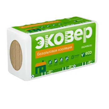 Утеплитель 1000х600х100мм Эковер Экофасад Стандарт 100кг/м³ 2,4м²