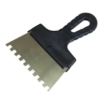 Изображение товара Шпатель зубчатый Korvus 6х6 мм для укладки плитки 150 мм Изображение товара Шпатель зубчатый Korvus 6х6 мм для укладки плитки 150 мм