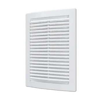 Изображение товара Решетка вентиляционная ERA 200х300 мм белая цилиндрическая наружная Изображение товара Решетка вентиляционная ERA 200х300 мм белая цилиндрическая наружная