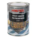 Грунт-эмаль по ржавчине 3в1 молотковая Master Prime светло-серая глянцевая 0,9л_2