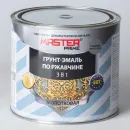 Грунт-эмаль по ржавчине 3 в 1 Master Prime светло-серая молотковая 2 л_1