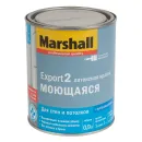 Краска интерьерная влажная уборка Export 2 глубокоматовая (база С) 0,9л Marshall_1