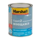 Краска интерьерная влажная уборка Export 2 глубокоматовая 0,9л Marshall_1