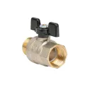 Кран шаровый Stout НР-ВР 1" усиленный бабочка_3