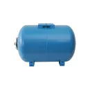 Бак расширительный для водоснабжения 80л горизонтальный синий Unipump_2