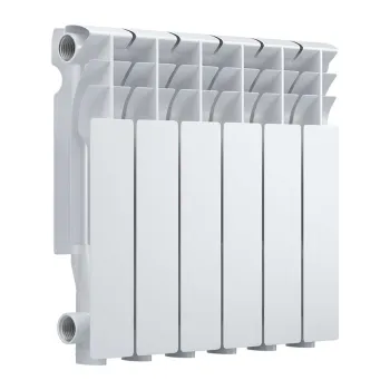 Изображение товара Алюминиевый радиатор Evolution EvA350 6 секций для отопления Изображение товара Алюминиевый радиатор Evolution EvA350 6 секций для отопления