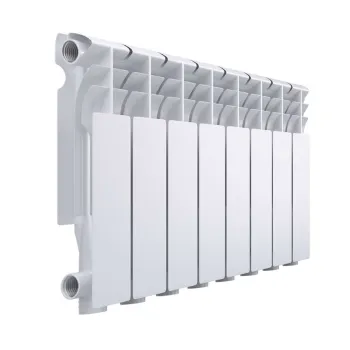 Изображение товара Алюминиевый радиатор Evolution EvA350 8 секций 350мм белый Изображение товара Алюминиевый радиатор Evolution EvA350 8 секций 350мм белый