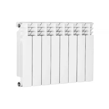 Изображение товара Радиатор биметаллический Evolution EvВ350 8 секций, белый, боковое подключение Изображение товара Радиатор биметаллический Evolution EvВ350 8 секций, белый, боковое подключение