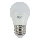 Лампа светодиодная IEK 7Вт E27 теплый белый свет 3000К шар_2