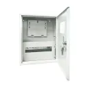 Щит учетно-распределительный навесной 1 фаза 12 модулей металлический IP31 ЩУРН-1/12 TDM_1