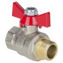 Кран шаровой TEBO В-Н 1/2" бабочка_1