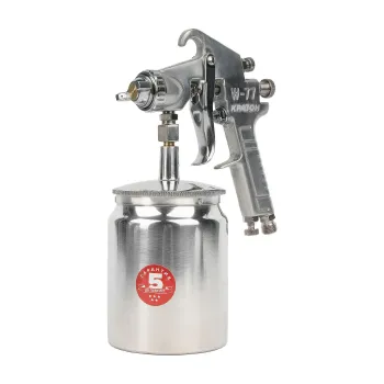 Изображение товара Пневматический краскопульт Кратон HP-02S для лакокрасочных работ Изображение товара Пневматический краскопульт Кратон HP-02S для лакокрасочных работ