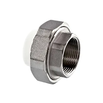 Изображение товара Муфта полипропиленовая 32х1 1/4" комбинированная разъемная TEBO Изображение товара Муфта полипропиленовая 32х1 1/4" комбинированная разъемная TEBO