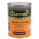 Эмаль акриловая универсальная Clever оранжевая полуматовая 1кг_1